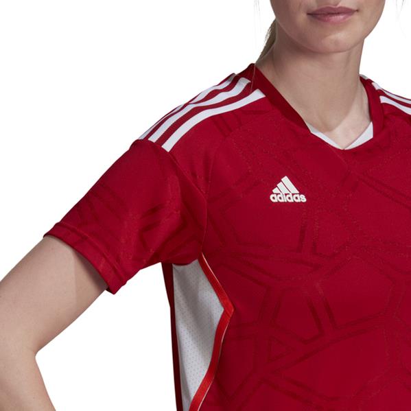 adidas Condivo 22 Womens Power Red/White Football Shirt