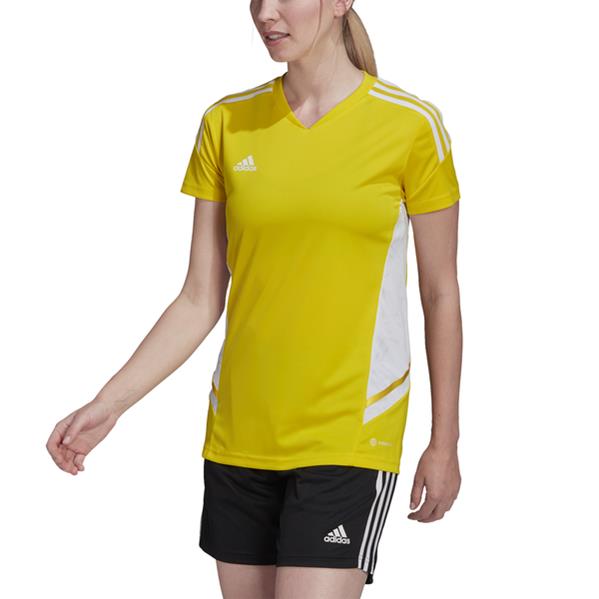 adidas Condivo 22 Team Yellow/White Training Jersey Womens