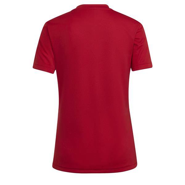 adidas Entrada 22 GFX Womens Power Red/Shade Red Football Shirt