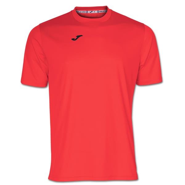 Joma Combi SS Football Shirt Fluo Coral