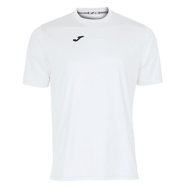 Joma Combi SS Football Shirt White