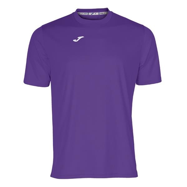 Joma Combi SS Football Shirt Purple
