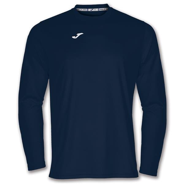 Joma Combi LS Football Shirt Navy