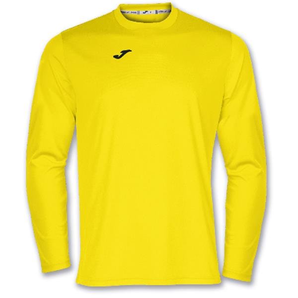 Joma Combi LS Football Shirt Yellow