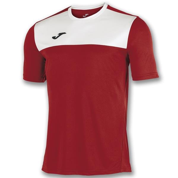 Joma Winner SS Football Shirt Red/White