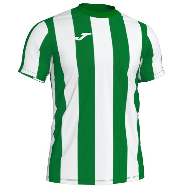Joma Inter SS Football Shirt Green/White