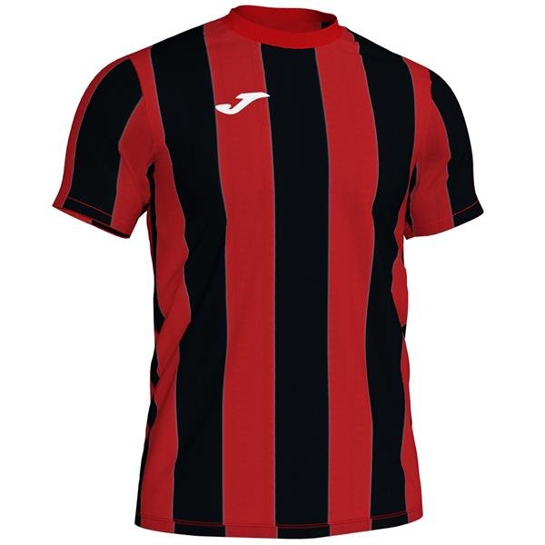 Joma Inter SS Football Shirt Red/Black
