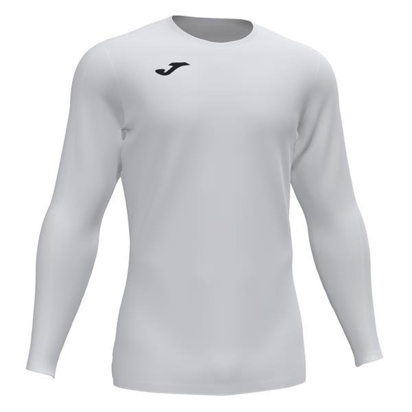 Joma Academy III LS Football Shirt White