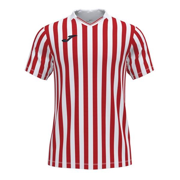 Joma Copa II SS Football Shirt White/Red