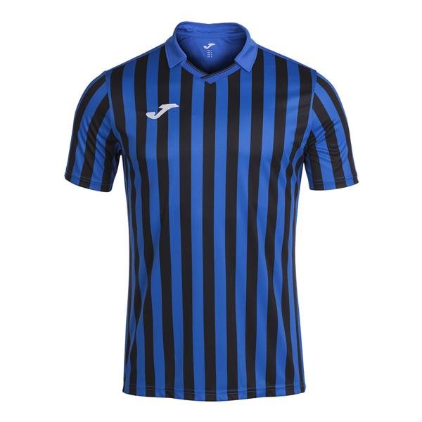 Joma Copa II SS Football Shirt Royal/Black
