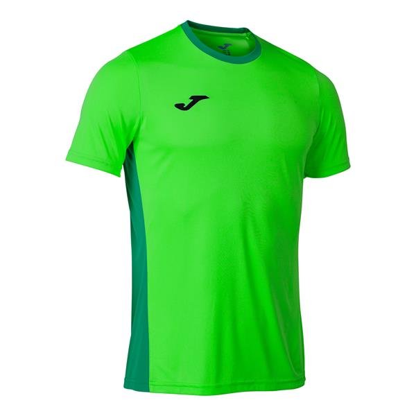 Joma Winner II SS Football Shirt Storm Green/elfin Yellow