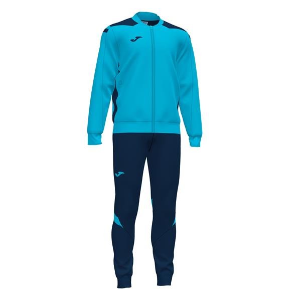 Joma Championship VI Fluo Turquoise/Navy Tracksuit