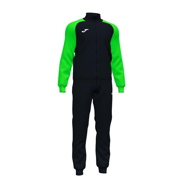Joma Academy IV Black/Fluo Green Tracksuit