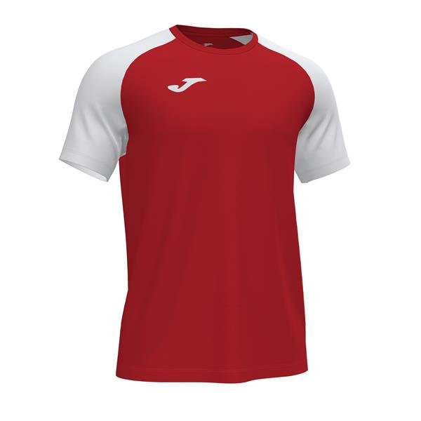 Joma Academy IV SS Football Shirt Red/White