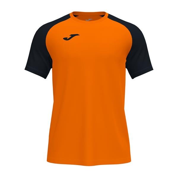 Joma Academy IV SS Football Shirt Orange/Black