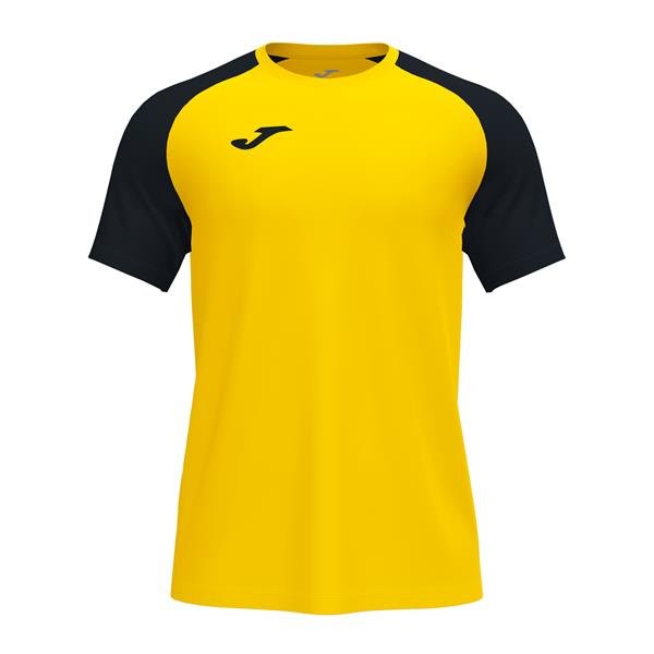Joma Academy IV SS Football Shirt Yellow/Black