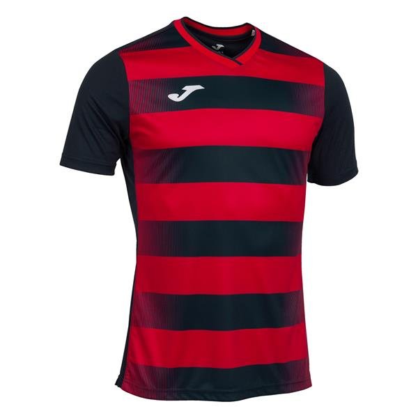 Joma Europa V Black/Red football shirt