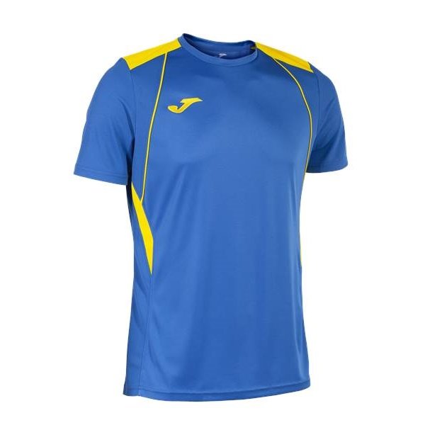 Joma Championship VII Royal/Yellow football shirt