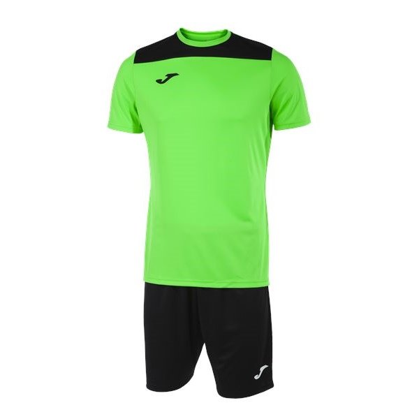 Joma Phoenix II Shirt & Short Set Storm Green/elfin Yellow