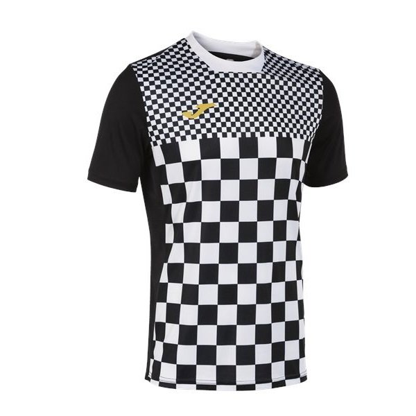 Joma Flag III Black/White football shirt