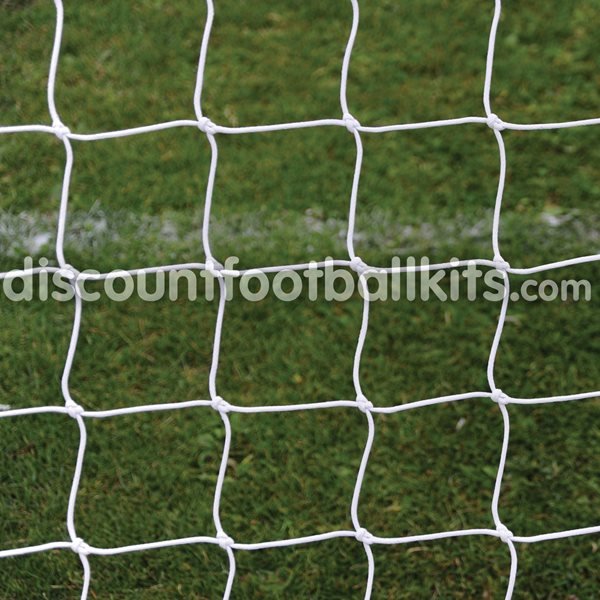 24ft x 8ft 3mm White Football Net