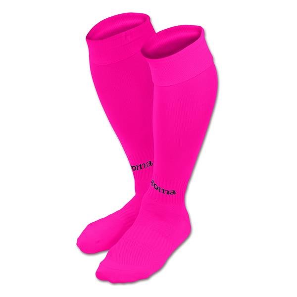Joma Classic II Fluo Pink Football Sock