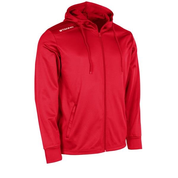 Stanno Field Red Hooded Jacket
