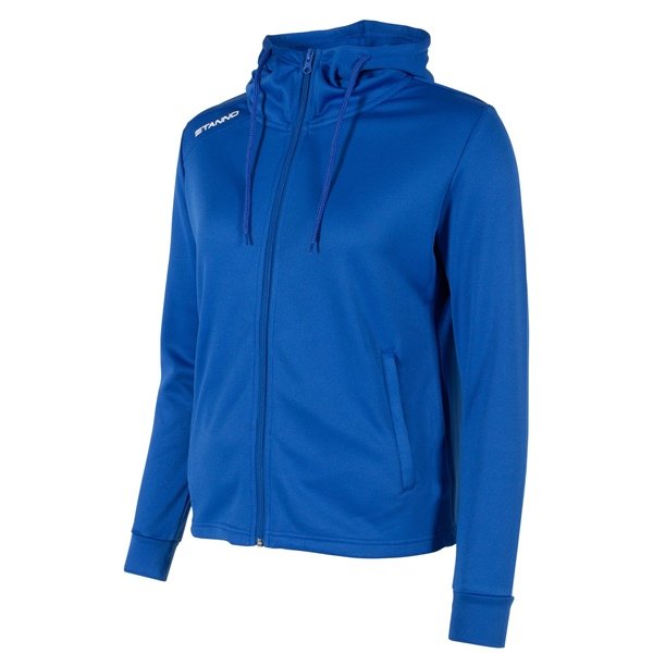 Stanno Field Hooded Jacket Ladies Royal Blue/white