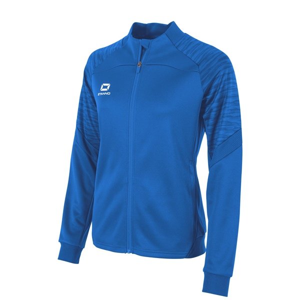 Stanno Bolt Full Zip Top Ladies Navy Blue/white