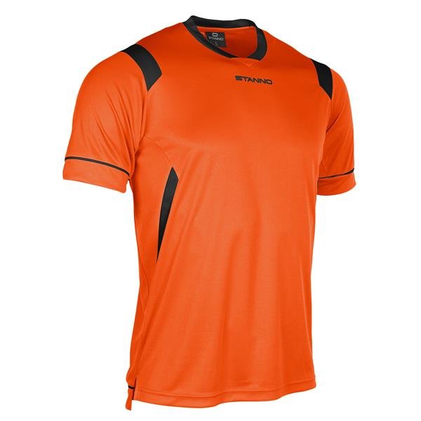 Stanno Arezzo SS Orange/Black Football Shirt
