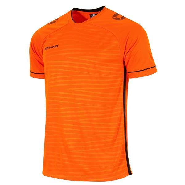 Stanno Dash Orange/Black SS Football Shirt