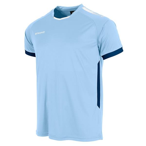 Stanno First Sky Blue/Navy SS Football Shirt