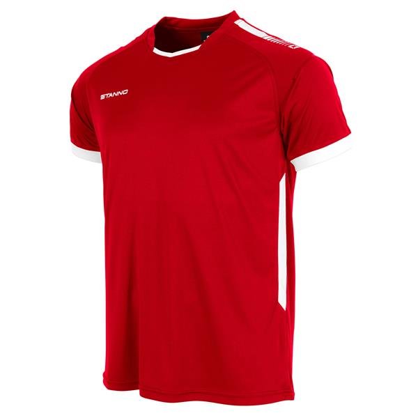 Stanno First Red/White SS Football Shirt