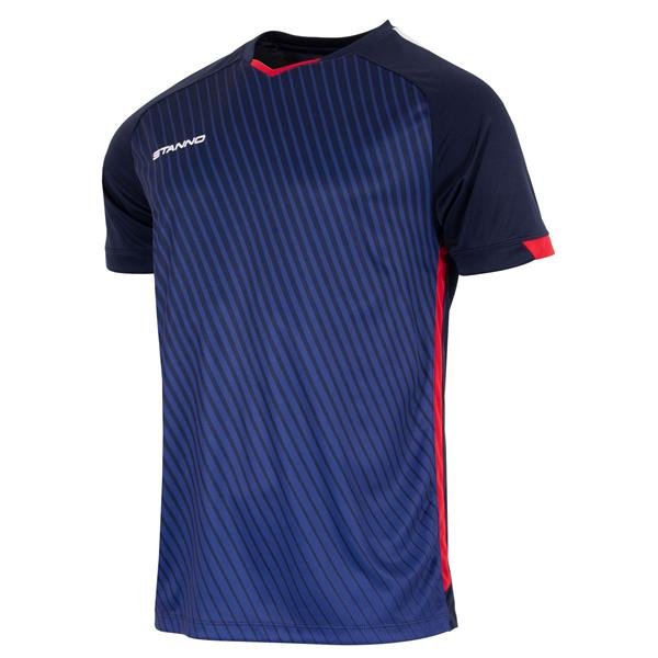 Stanno Volt Navy/Red SS Football Shirt