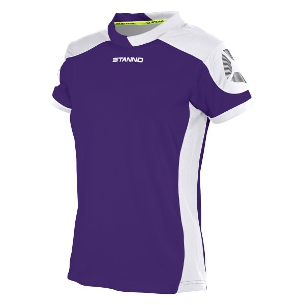 Stanno Campione Short Sleeved Ladies Football Shirt Yellow/royal