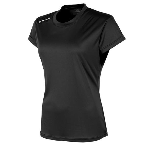 Stanno Field SS Black Ladies Football Shirt