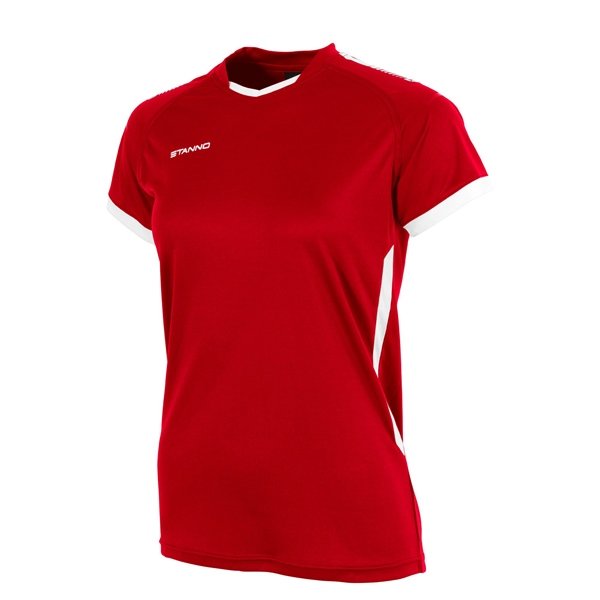 Stanno First SS Red/White Ladies Football Shirt