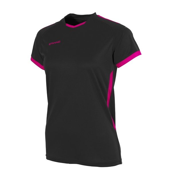 Stanno First SS Black/Pink Ladies Football Shirt