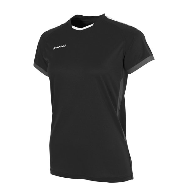 Stanno First SS Black/Anthracite Ladies Football Shirt