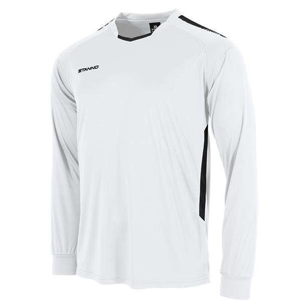 Stanno First White/Black SS Football Shirt