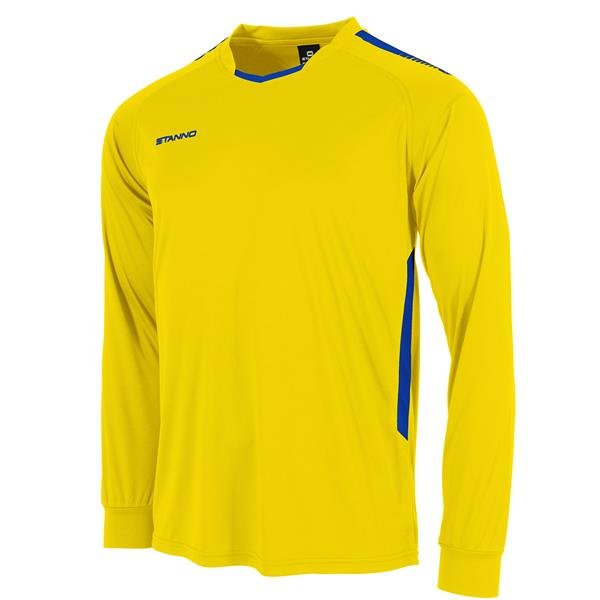 Stanno First Yellow/Royal SS Football Shirt