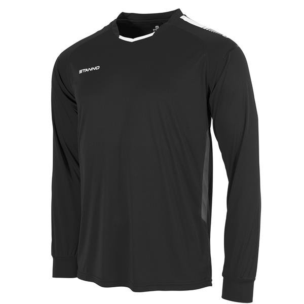 Stanno First Black/Anthracite SS Football Shirt