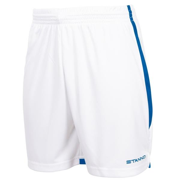 Stanno Focus White/Royal Football Shorts