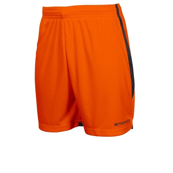 Stanno Focus Orange/Black Football Shorts