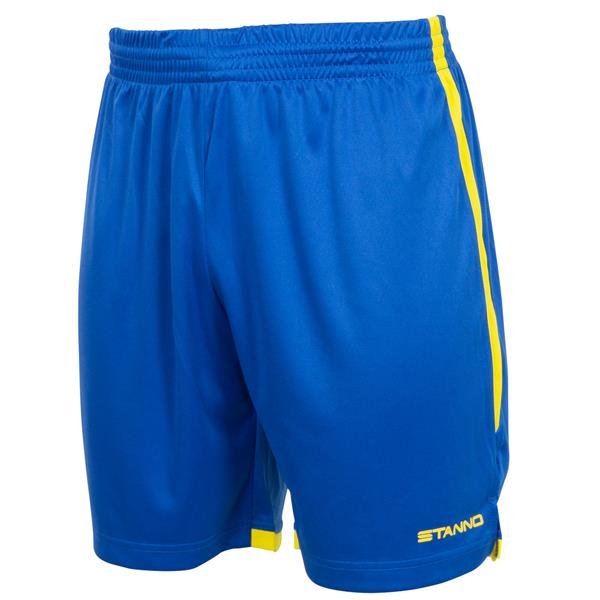 Stanno Focus Royal/Yellow Football Shorts