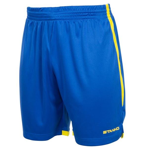 Stanno Focus Football Shorts White/royal