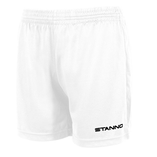Stanno Focus White Football Shorts Ladies