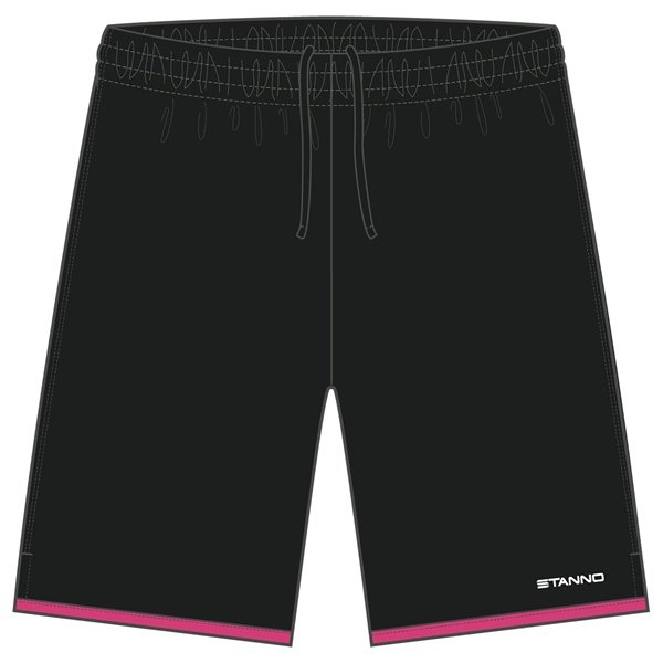 Stanno Altius Black/Pink Football Shorts Ladies