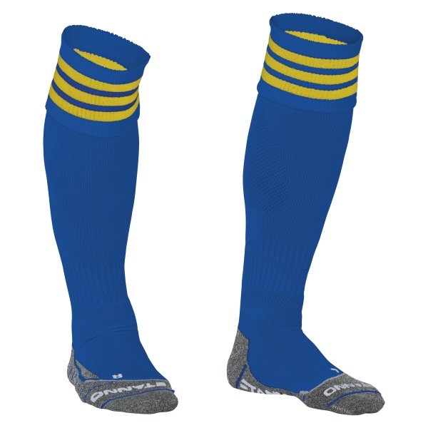 Stanno Ring Royal/Yellow Football Socks