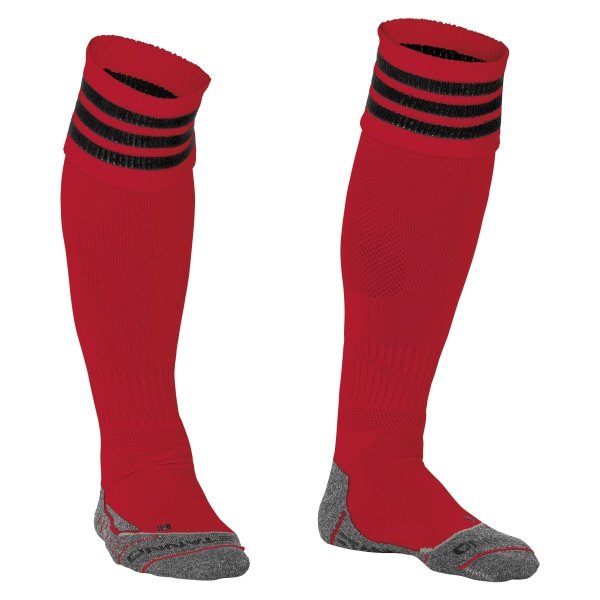Stanno Ring Red/Black Football Socks